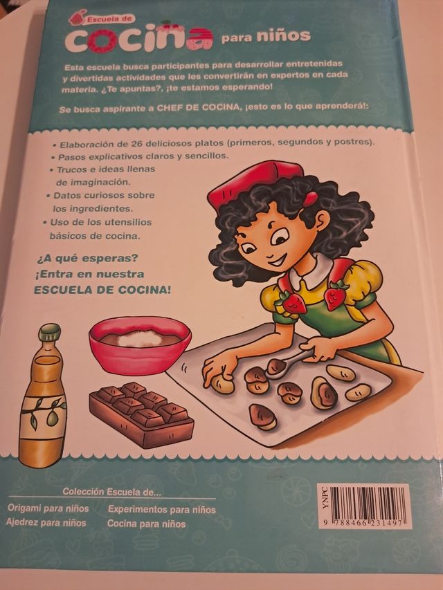Libro de recetas de cocina para niños