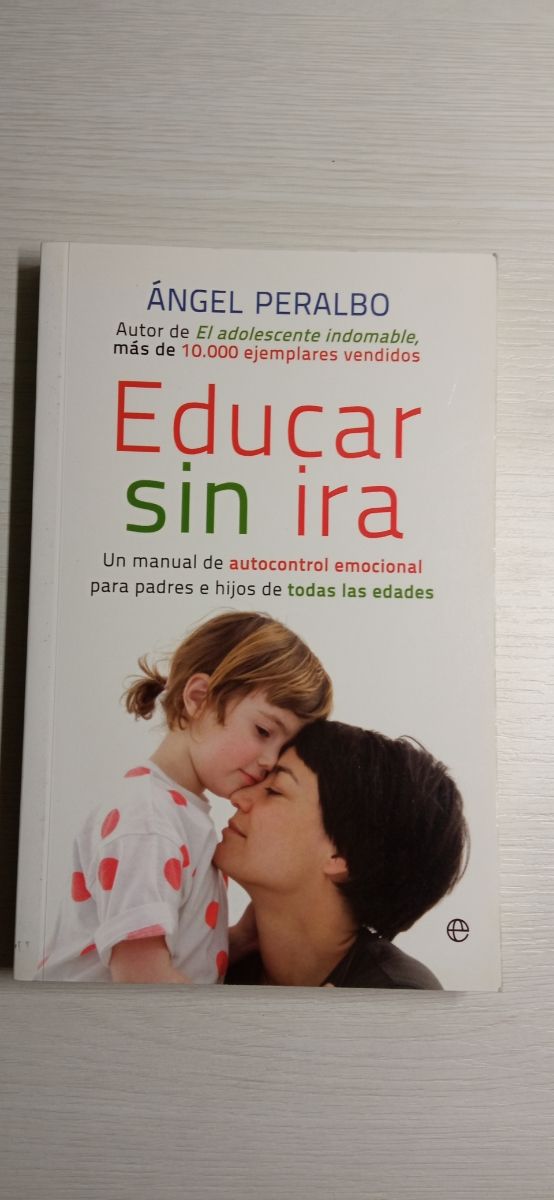 Libro "Educar sin ira"