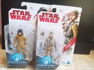 2 figuras Star Wars Resistance Paige Tico y Rose