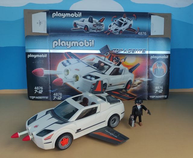 Playmobil 4876. Coche agente secreto.