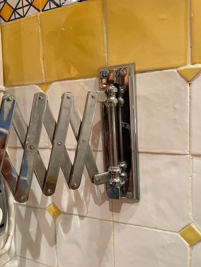 Espejo Vintage 2 cristales extensible Aumentos