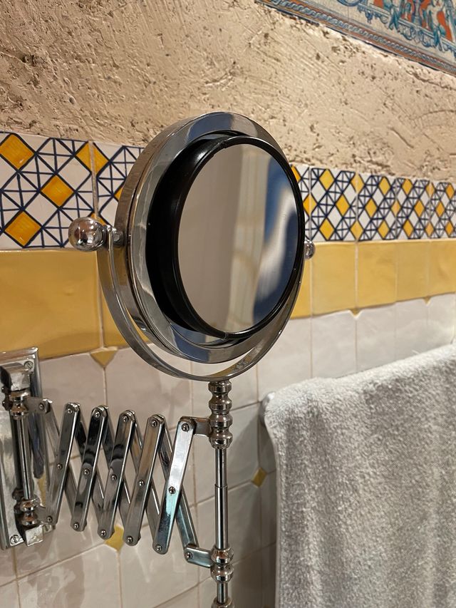 Espejo Vintage 2 cristales extensible Aumentos