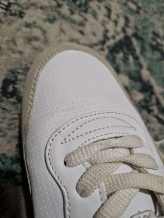 Zapatillas Kappa 43 vintage nuevas blanco gris nar