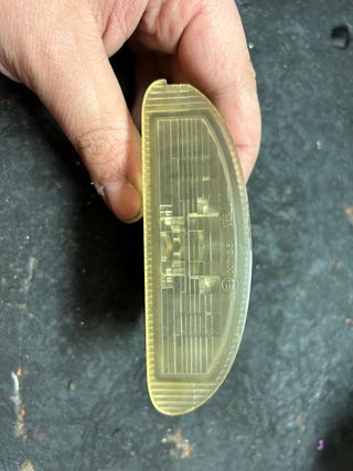 luz placa de matricula