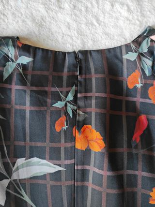 Blusa satinada Mango