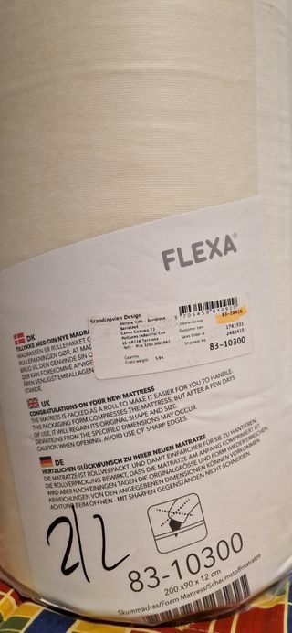 Colchón Flexa 90x200 nueva sin abrir