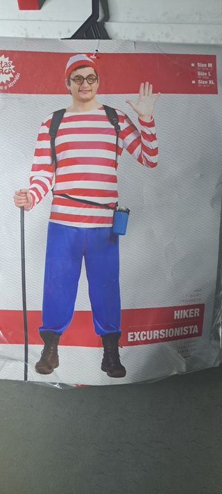 Disfraz excursionista tonto explorador