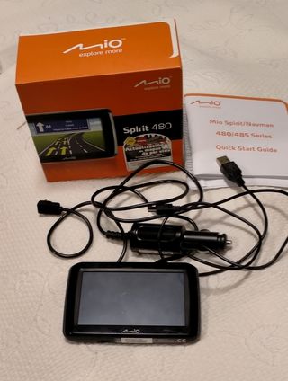GPS navegador marca mío Spirit 480