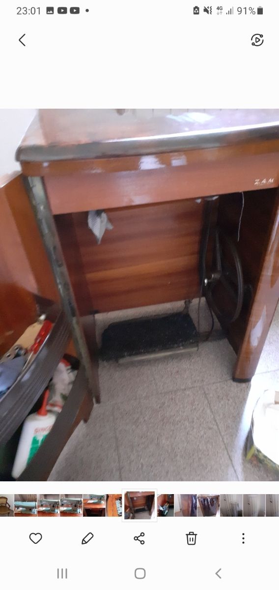 macchina da cucire Super Hannover vintage 