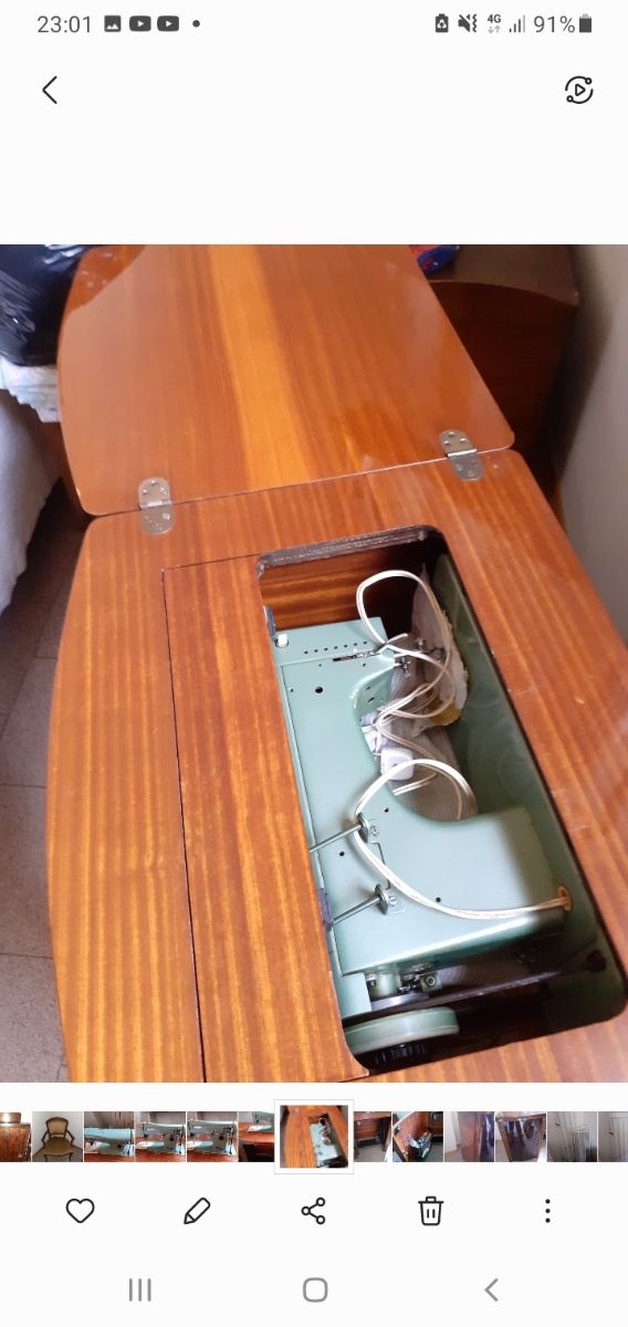 macchina da cucire Super Hannover vintage 