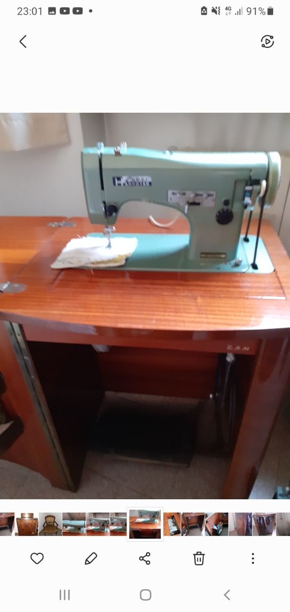 macchina da cucire Super Hannover vintage 