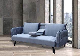 Exelente Sofá cama gris  incluye el envío