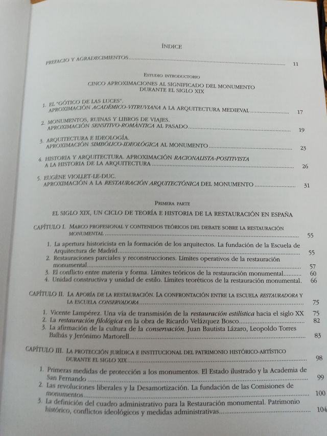 RESTAURACION MONUMENTAL EN ESPAÑA DURANTE EL SIGLO