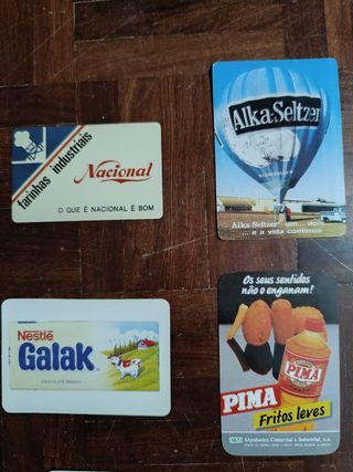 27 calendários de várias marcas-anos 90