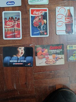 27 calendários de várias marcas-anos 90