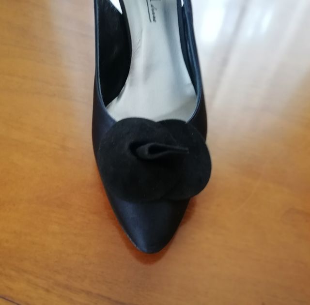 Décolleté vero cuoio