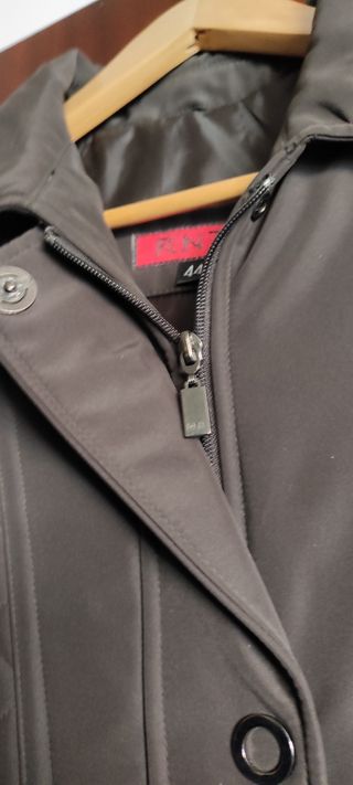 CHAQUETA MUJER MARRON 3 CUARTOS NUEVA