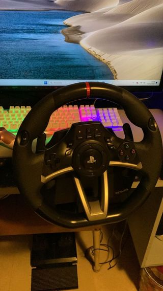 Volante con pedales PS4