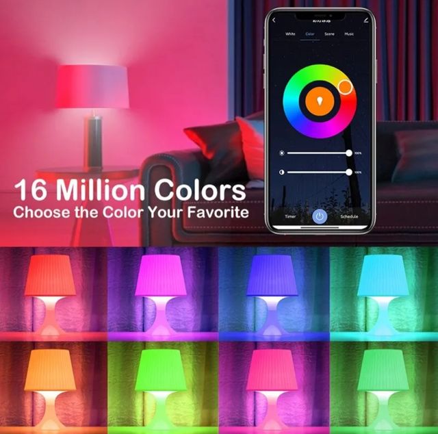 ✅️Bombilla música Led colores✅️