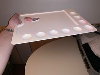 1TAVOLOZZA PER DIPINGERE MADE IN ITALY IN PLASTICA