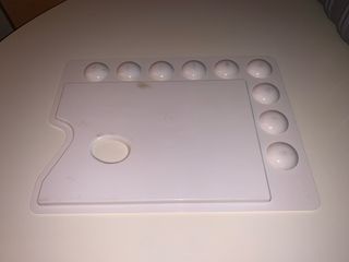 1TAVOLOZZA PER DIPINGERE MADE IN ITALY IN PLASTICA