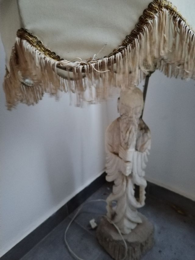 Lámpara oriental mármol