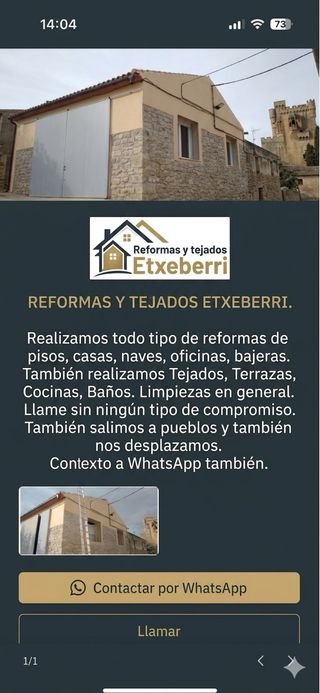 REFORMAS Y TEJADOS