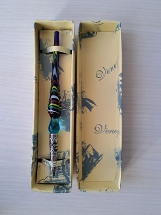 Penna di vetro di Murano