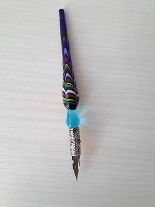 Penna di vetro di Murano