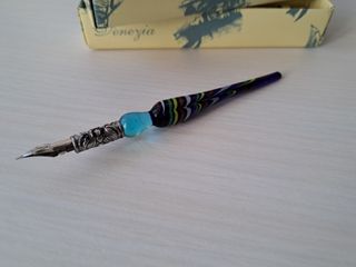 Penna di vetro di Murano