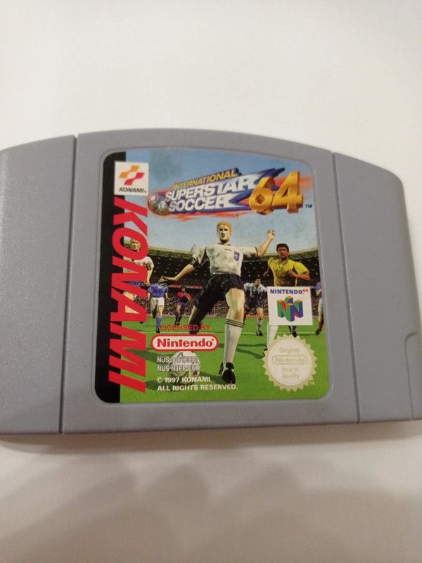 International Superstar Soccer 64 per Nintendo 64