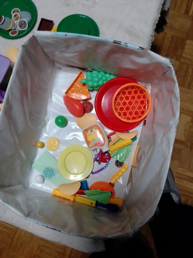 Lote infantil cajero y accesorios