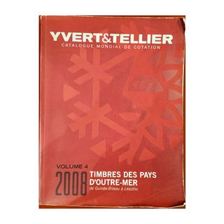 Catálogo Sellos Yvert&Tallier Paises Ultramar