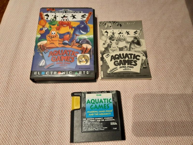 Imagen de Juego Sega Mega Drive: Los juegos acuáticos 