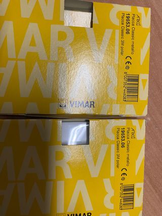 Placche Arkè Vimar 19653.06 3 posti