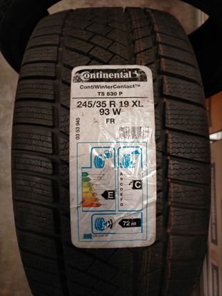 Neumáticos Continental 245/35/19 XL 