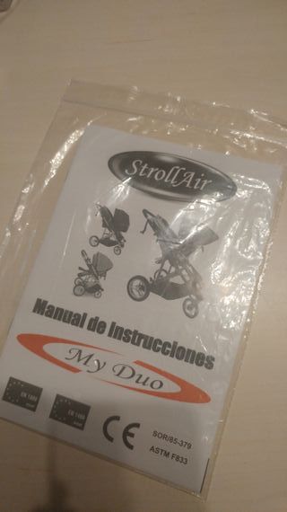 CARRO Gemelar StrollAir My Duo/Twin Way