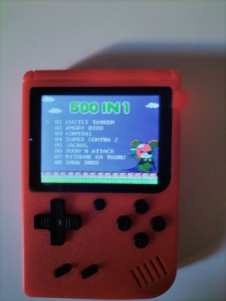 Consola 500 juegos 