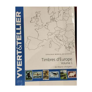 Catálogo Sellos Yvert&Tallier Europa 2018