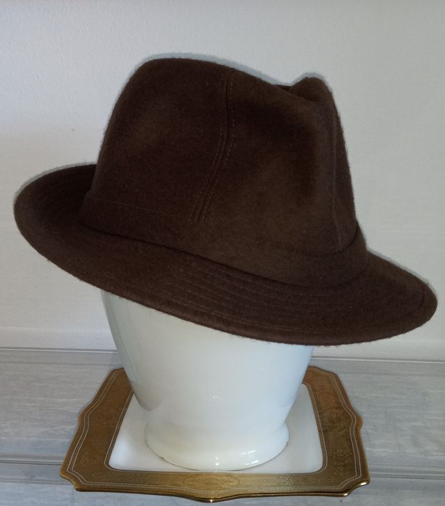 #cappello #uomo #marrone taglia 57