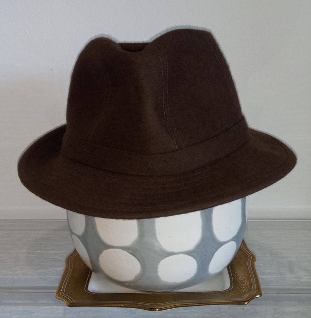 #cappello #uomo #marrone taglia 57