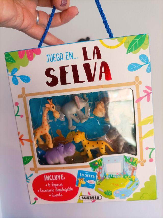 JUGUETE "JUEGA EN LA SELVA" PARA NIÑOS.