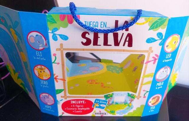 JUGUETE "JUEGA EN LA SELVA" PARA NIÑOS.