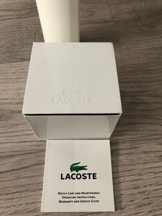 Reloj exclusivo Lacoste