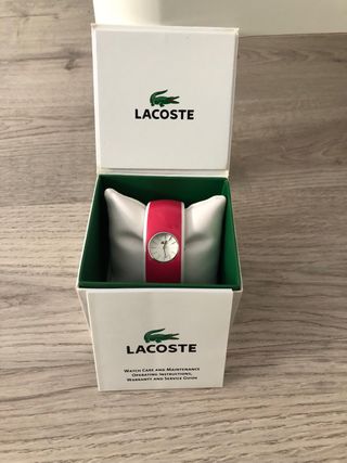 Reloj exclusivo Lacoste