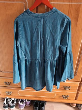 Blusa estilo vaquero boho H&M