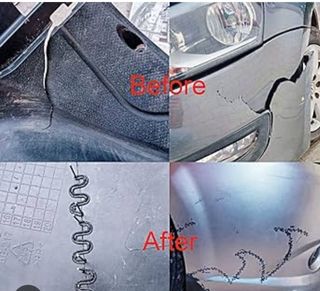 Reparación de plásticos y fibras