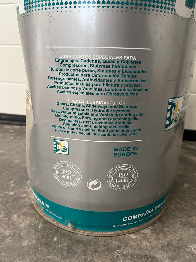 Líquido hidráulico 16 kg