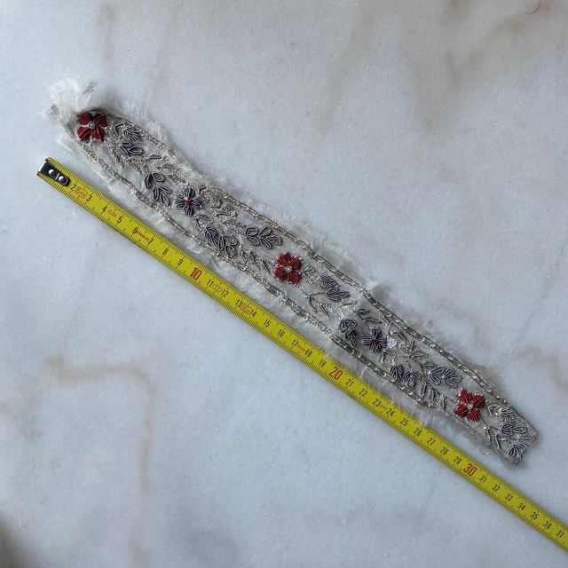 Passamanerie vintage con ricami