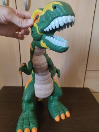 LOTE de 3 dinosaurios de juguete grandes